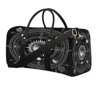 Borsone da viaggio pieghevole con galassie cosmiche, impermeabile, per sport, palestra, con spallacci