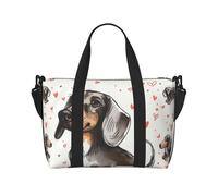 Borsone da viaggio pieghevole con stampa da uomo karate, borsa sportiva da palestra, borsa da weekend all'aperto, borsa a tracolla per aria, borsa da viaggio, fitness, brevi pause per donne e uomini