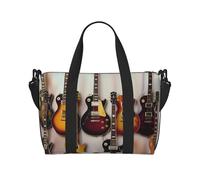 Borsone da viaggio pieghevole con stampa da uomo karate, borsa sportiva da palestra, borsa da weekend all'aperto, borsa a tracolla per aria, borsa da viaggio, fitness, brevi pause per donne e uomini