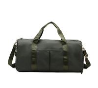 Borsone da viaggio uomo Borsa da viaggio di grande capacità con separazione tra asciutto e bagnato for viaggi piacere, fitness, nuoto, yoga sport transfrontalieri Porta abiti da viaggio(Green)