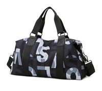 Borsone da viaggio uomo Borsa da viaggio portatile donna, leggera, grande capacità, borsa sportiva e fitness, impermeabile in tessuto Oxford Porta abiti da viaggio(06)