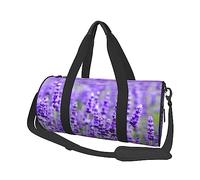 Borsone da viaggio viola lavanda borsa da palestra borsa leggera per weekend vacanze sportive, nero, taglia unica, Nero , Taglia unica
