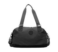 Borsone da viaggio Weekend Borsa da notte Allenamento Palestra Borse Toted per donne Ragazze Borse a tracolla Regali Resistente all'acqua, Nero, As the pic show