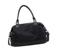 Borsone da viaggio Weekend Pernottamento Allenamento Palestra Borse Toted per Donne Ragazze Borse a tracolla Regali Resistente all'acqua Weekender Pernottamento, Nero , Bellezza di massa