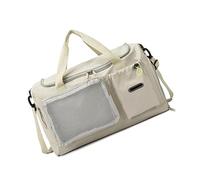 Borsone da viaggio Weekender da donna Continua, Beige | Borsa da palestra per allenamento resistente all ' acqua per donne e ragazze, borse da viaggio per la notte,
