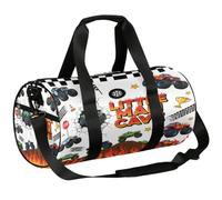 Borsone da viaggio Weekender per la notte da palestra per donne e uomini | Little Man Cave - Borsa sportiva leggera da ballo, tasca con cerniera, per adolescenti