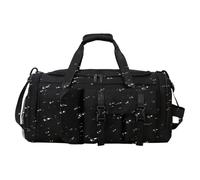 Borsone da viaggio, zaino da viaggio, borsa per il trasporto impermeabile, separazione asciutta e bagnata, scomparto per scarpe per palestra, sport, viaggi, allenamento, viaggi nel fine settimana, 55