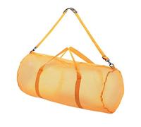 Borsone in rete di grandi dimensioni per immersioni subacquee con cerniera, borsa per sport acquatici, spiaggia, immersioni, snorkeling, Giallo