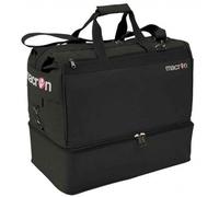 BORSONE MACRON APEX HOLDALL MEDIUM PALESTRA FITNESS SPORT BORSA CALCIO BAGS FOOTBALL (Nero)