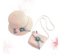 Borsone Mare Sacca Da Accessori Spiaggia Per Bambini Cappelli Di Paglia