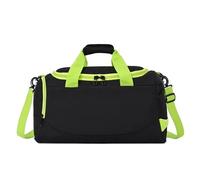 Borsone Palestra Uomo Wet Dry Separation Exercise Bag Waterproof Shoulder Handbag Yoga Bag Canvas Luggage Sports Bags(Black green 9009)