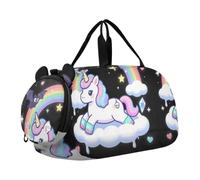 Borsone per bambini per ragazzi e ragazze Cloud Rest Rainbow Equine