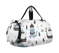 Borsone per bambini per ragazzi e ragazze Little Vikings Trendy Scandinavian