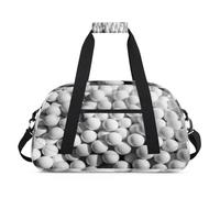 Borsone per palline da golf per donne, uomini, bambini, ragazze, ragazzi, durante la notte, weekender, borsa da viaggio da 24 litri, per sport, palestra, pratica, Colore, 24 L, Organizer per borse