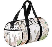 Borsone piccolo, borsa sportiva per yoga, Hello Bee Rabbit, borsa da viaggio per fitness all'aperto