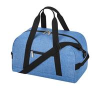 Borsone piccolo da 35,6 cm, leggero, per viaggi, palestra, sport, blu