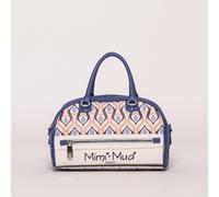 BORSONE PICCOLO IN FANTASIA ARANCIO/BLU - Mimi Mua