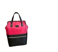 Borsone Rotante Con Ruote Zaino con ruote da donna Trolley da viaggio da donna Zaino da viaggio con ruote Borse da viaggio con ruote Oxford di grande capacità Per I Viaggi, Il Lavoro E(Rose red)