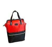 Borsone Rotante Con Ruote Zaino con ruote da donna Trolley da viaggio da donna Zaino da viaggio con ruote Borse da viaggio con ruote Oxford di grande capacità Per I Viaggi, Il Lavoro E(Red)