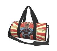 Borsone rotondo Borsa da viaggio in tela per lotta di arti marziali con spada Kendo Borsa a mano in tela per il nuoto
