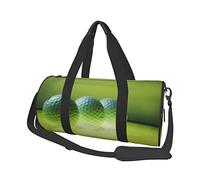 Borsone rotondo Palline da golf Borsa da viaggio Borsa a mano in tela per yoga