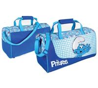 Borsone sport Puffi blu Cm. 37x21x19
