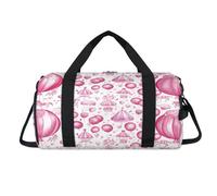 Borsone sportivo a tema circo con scomparto per scarpe, per la notte, per il weekend, da viaggio, palestra, organizer per bagagli per donne, uomini, bambini, ragazze e ragazzi