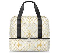 Borsone sportivo artistico geometrico, per donne, uomini, ragazzi e ragazze, 21 l, per il fine settimana, per la notte, per viaggi, palestra, yoga, Colore, Grande, Organizer per borse