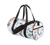 Borsone sportivo borsa da palestra borsa da viaggio borsa da viaggio borsa da viaggio borsa da viaggio carino principessa sirena per weekender sport vacanze danza, Multi