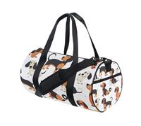 Borsone sportivo Borsa da palestra Borsa da viaggio Borsone da viaggio Borsa da viaggio Borsa da viaggio Borsa da viaggio Cartone animato Bassotto Felice per Weekender Sport Vacanze Danza