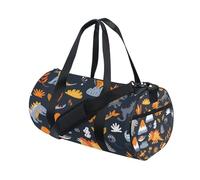 Borsone sportivo Borsa da palestra Borsone da viaggio Borsa da viaggio Borsa da viaggio Borsa da viaggio Simpatica montagna Dinos Mountain per Weekender Sport Vacanza Danza, Multi