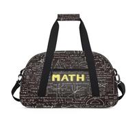 Borsone sportivo con formula matematica, per donne e uomini, 24 l, borsa da viaggio, borsa da palestra per bambini, ragazze e ragazzi, Colore, (24L) UK, Organizer per borse