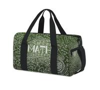 Borsone sportivo con formule matematiche, per matematica, fisica, fine settimana, borsa da notte, borsone casual, da viaggio, palestra, per bambini, ragazze, ragazzi, donne, uomini