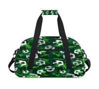 Borsone sportivo con motivo astratto di calcio, per donne e uomini, 24 l, per fine settimana, da viaggio, palestra, per bambini, ragazze e ragazzi, Colore, (24L) UK, Organizer per borse
