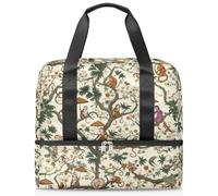 Borsone sportivo con motivo scimmia, per donne, uomini, ragazzi, ragazze, 21 l, per il fine settimana, per la notte, per viaggi, palestra, yoga, Colore, Grande, Organizer per borse