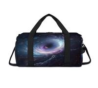 Borsone sportivo con nebulosa a spirale con scomparto per scarpe, per la notte, per il weekend, da viaggio, palestra, organizer per bagagli per donne, uomini, bambini, ragazze e ragazzi