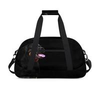 Borsone sportivo con simpatico cane Rottweiler, per donne e uomini, cani, 24 l, borsa da viaggio per la notte, borsa da viaggio per bambini, ragazze e ragazzi, Colore, (24L) UK, Organizer per borse