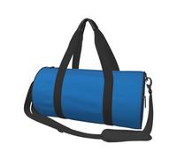 Borsone sportivo con stampa rosso corallo da 25 l, borsone rotondo da viaggio per uomini e donne, per palestra, escursionismo, yoga, nuoto, 45 x 23 x 23 cm, Berlino Blu, Taglia unica, Borsone da