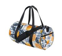 Borsone sportivo da palestra, da viaggio, con griglia blu, per weekender, sport, vacanze, danza