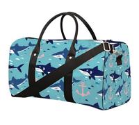 Borsone sportivo da palestra per uomini e donne, impermeabile, pieghevole, da viaggio, leggero, da portare con sé, ideale per la notte e l'ospedale