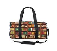 Borsone sportivo da viaggio, da libreria, per donne, uomini, biblioteca educativa, ragazze, ginnastica, danza, fine settimana, borsa da notte, borsa da allenamento fitness