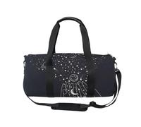 Borsone sportivo da viaggio per donne e uomini, astrologia lunare pianeta ragazza borsa da ginnastica da ballo borsa per fine settimana borsa da notte borsa da allenamento fitness borsa da ospedale