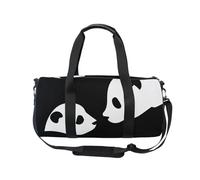 Borsone sportivo da viaggio per donne e uomini, carino animale panda per ragazze, borsa da ginnastica da ballo, borsa per il fine settimana, borsa per allenamento fitness, borsa da ospedale
