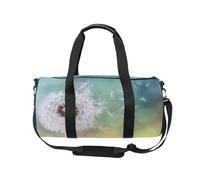 Borsone sportivo da viaggio per donne e uomini, carino dente di leone per ragazze, borsa da ginnastica e danza, borsa per il fine settimana, borsa per allenamento fitness, borsa da ospedale