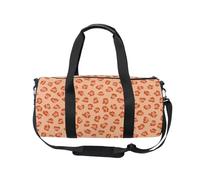 Borsone sportivo da viaggio per donne e uomini, con stampa leopardata animale, borsa da ginnastica per ragazze, borsa da ballo per fine settimana, borsa da allenamento per fitness, borsa da ospedale