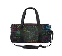 Borsone sportivo da viaggio per donne e uomini, educazione, matematica, ragazze, ginnastica, danza, fine settimana, borsa da notte, borsone per allenamento fitness, borsa da ospedale, Multicolore