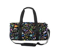 Borsone sportivo da viaggio per donne e uomini, educazione, matematica, terra, ragazze, ginnastica, danza, fine settimana, borsa da notte, borsone per allenamento fitness, borsa da ospedale
