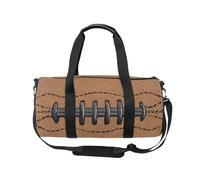 Borsone sportivo da viaggio per donne e uomini, stampa football americano, borsa da ginnastica per ragazze, borsa da ballo per il fine settimana, borsa da allenamento per fitness, borsa da ospedale