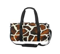 Borsone sportivo da viaggio per donne e uomini, stampa giraffa animale, borsa da ginnastica per ragazze, borsa da ballo per il fine settimana, borsa da allenamento per fitness, borsa da ospedale