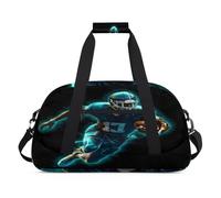 Borsone sportivo per bambini, ragazze, ragazzi, donne, uomini, 24 l, per fine settimana, per la notte, borsone da viaggio, palestra, danza, atleta 3D, Colore, (24L) UK, Organizer per borse